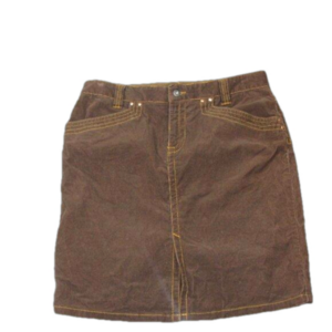 Tommy Hilfiger Brown Corduroy Skirt Size 10